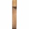 Ekena Millwork Del Monte Rough Sawn Corbel, Western Red Cedar, 4"W x 10"D x 26"H COR04X10X26DEL00RWR - alternate 3